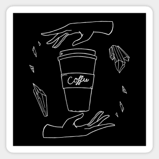 Gemstone & Coffee Sticker